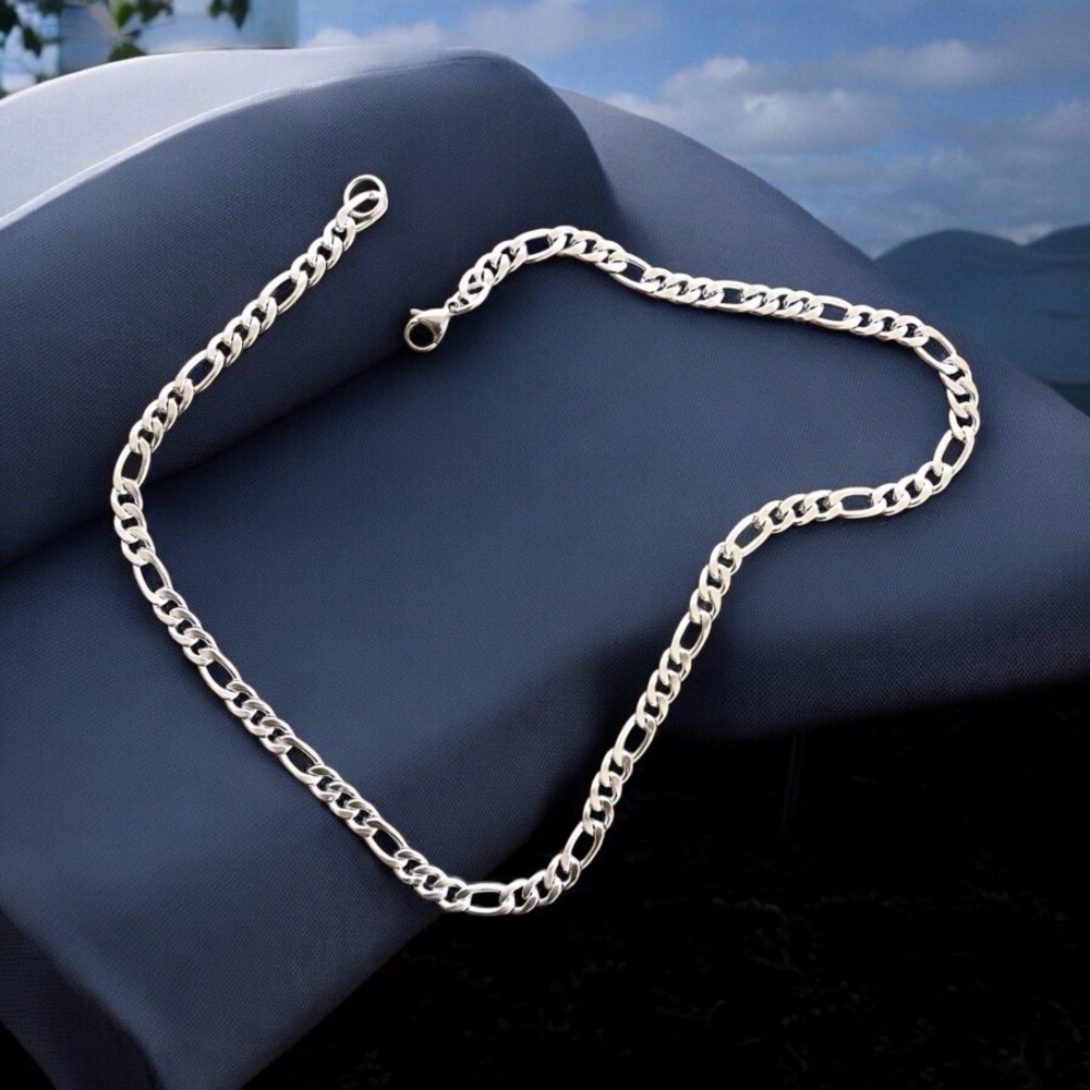 🆕Stainless Steel Figaro Chain